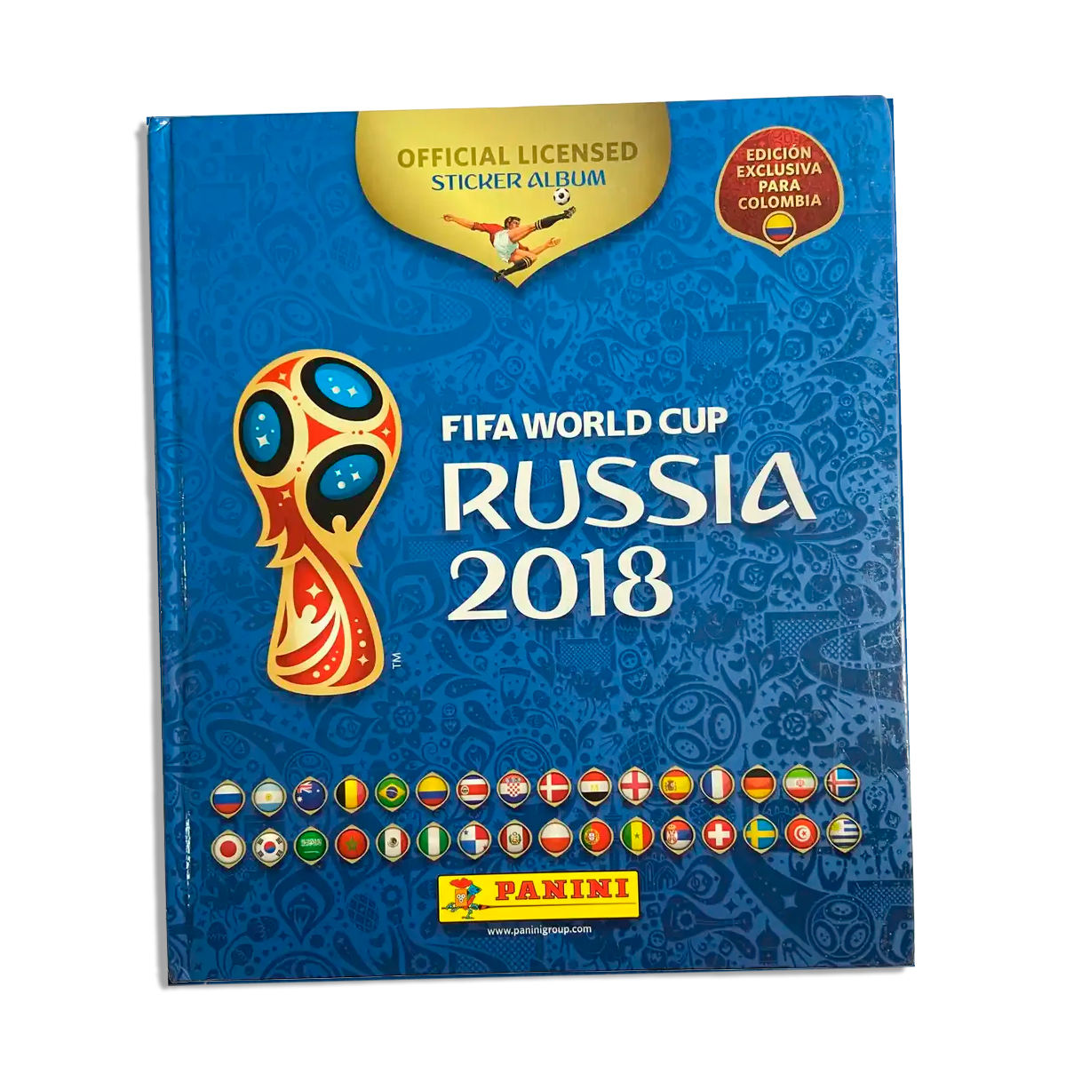 Álbum pasta dura Mundial de futbol Rusia 2018