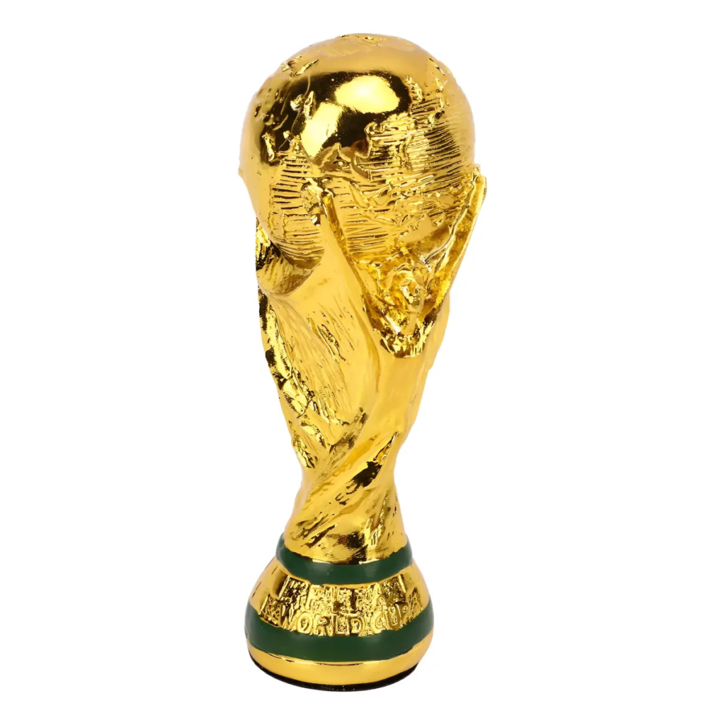 Réplica Trofeo Copa del Mundo | 21 cm Zinc Dorado
