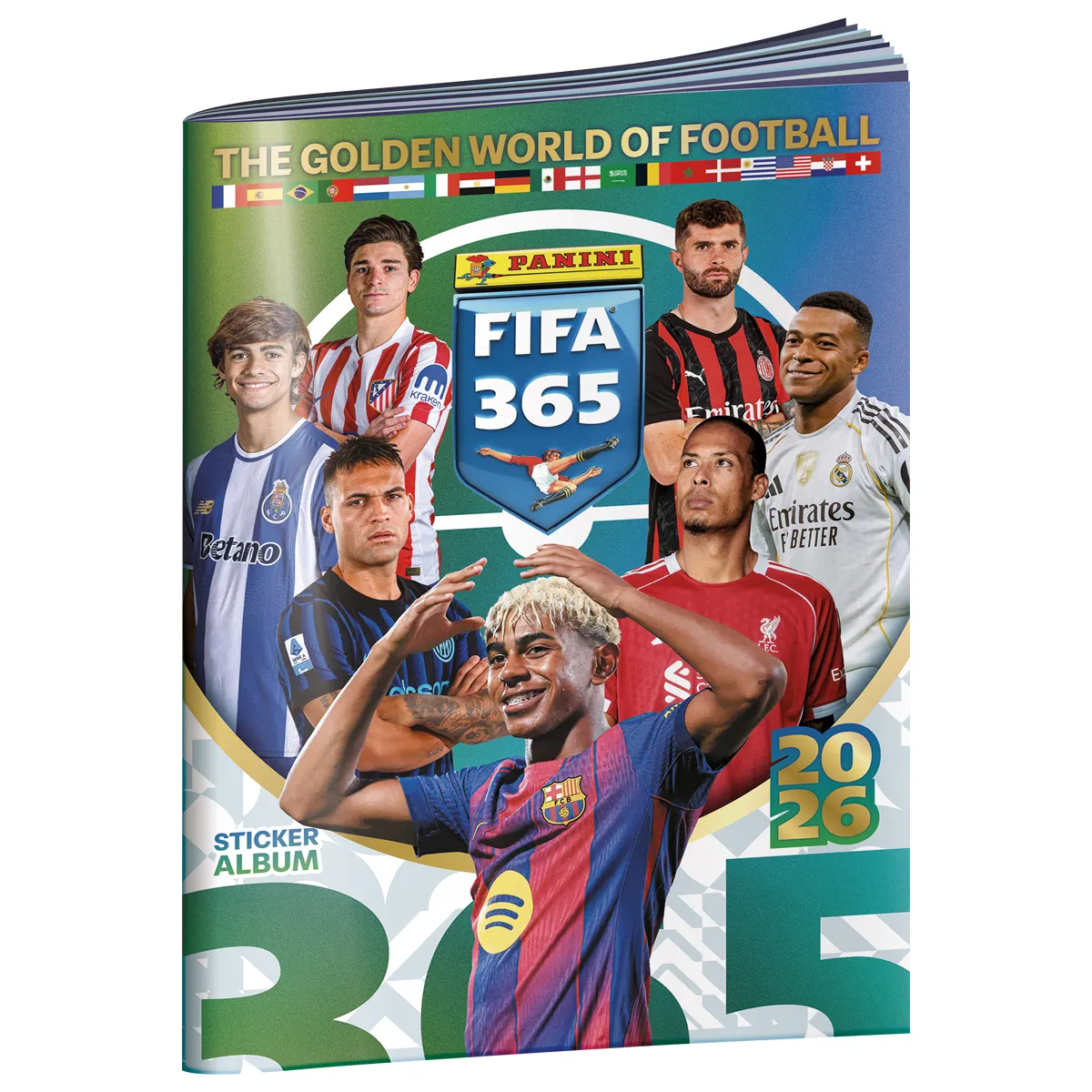 Álbum Panini FIFA 365 2026 | Colección oficial de clubes del mundo