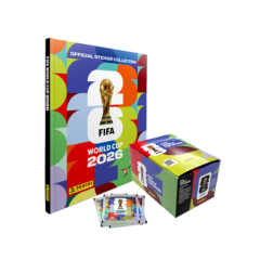 Combo Álbum Panini Mundial 2026 Pasta Dura+ Caja de Sobres