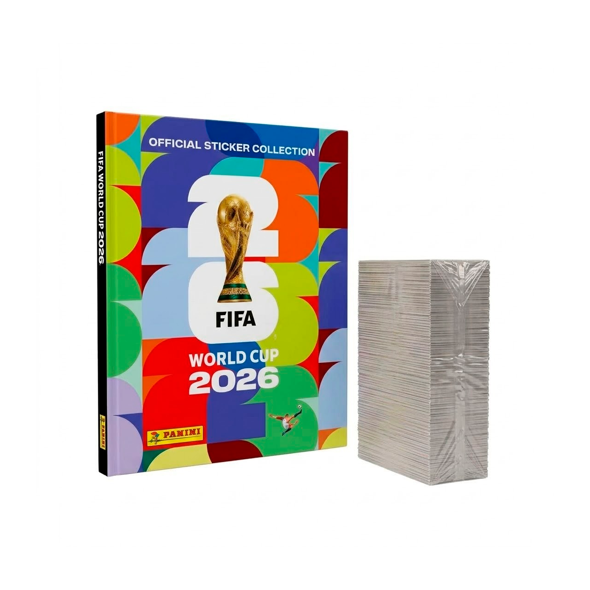 Set Completo Álbum Panini Mundial FIFA 2026 Tapa Dura + 980 Láminas a Pegar